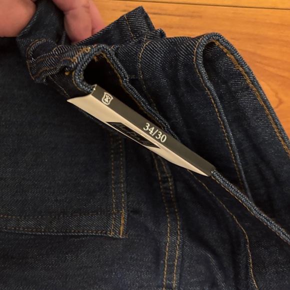 Ike Behar Indigo Denim Pants - Picture 4 of 4